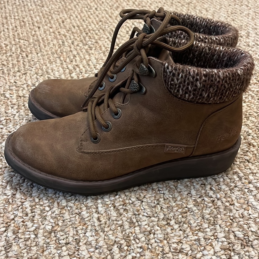 Lace up ankle boots